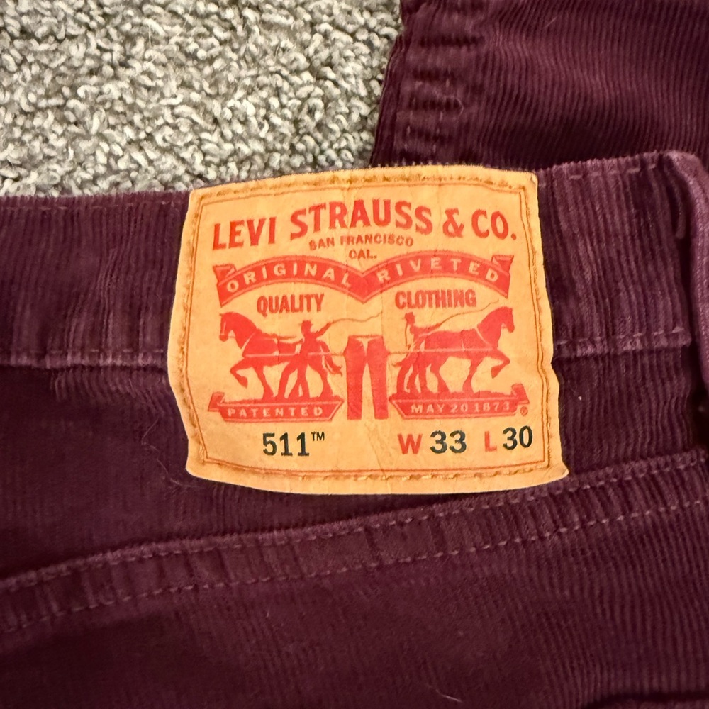 Men’s Levi’s Corduroy pants - Picture 3 of 3
